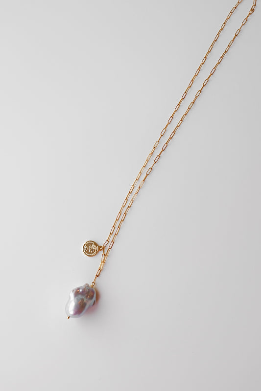 Drop Baroque Necklace