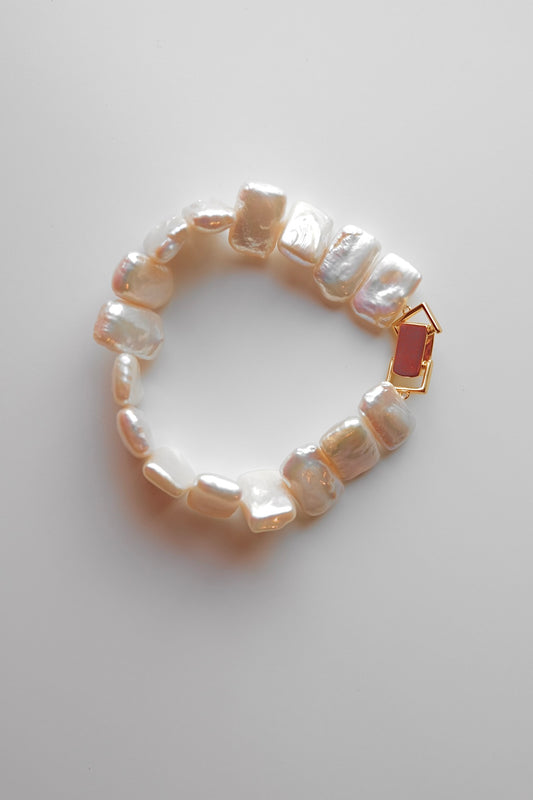 Tessera Pearl Bracelets